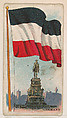 Flag of Germany, from the Flag Chewing Gum series (E16) for John H. Dockman & Son, John H. Dockman & Son, Baltimore  American, Commercial color lithograph