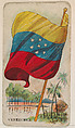 Flag of Venezuela, from the Flag Chewing Gum series (E16) for John H. Dockman & Son, John H. Dockman & Son, Baltimore  American, Commercial color lithograph