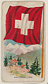 Flag of Switzerland, from the Flag Chewing Gum series (E16) for John H. Dockman & Son, John H. Dockman & Son, Baltimore American, Commercial color lithograph