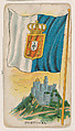 Flag of Portugal, from the Flag Chewing Gum series (E16) for John H. Dockman & Son, John H. Dockman & Son, Baltimore  American, Commercial color lithograph