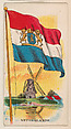 Flag of the Netherlands, from the Flag Chewing Gum series (E16) for John H. Dockman & Son, John H. Dockman & Son, Baltimore  American, Commercial color lithograph