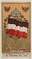 Flag of Germany, from the Flags series (E17, Type A) for Breisch-Williams Co., Inc., The Breisch-Williams Co., Inc., Oxford, Pennsylvania  American, Commercial color lithograph
