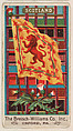 Flag of Scotland, from the Flags series (E17, Type A) for Breisch-Williams Co., Inc., The Breisch-Williams Co., Inc., Oxford, Pennsylvania  American, Commercial color lithograph