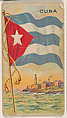 Cuba, from the Flagum series (E18, Type D) issued by the American Chewing Products Corp., American Chewing Products Corp., Newark, New Jersey  American, Commercial color lithograph
