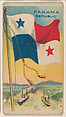 Flag of Panama, from the Flagum series (E18, Type D) issued by the American Chewing Products Corp., American Chewing Products Corp., Newark, New Jersey  American, Commercial color lithograph