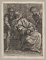 Christ Crowned with Thorns, Annibale Carracci  Italian, Etching