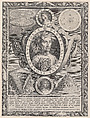 Portrait of Dante Alighieri, Jan van der Straet, called Stradanus  Netherlandish, Engraving