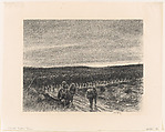 Infantry, Château-Thierry, Kerr Eby  Canadian, born Japan, Lithograph