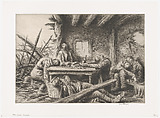 The Last Supper, Kerr Eby  Canadian, born Japan, Etching and sandpaper ground