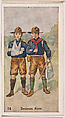 Card 14, Broken Arm, from the Boy Scouts series (E41), issued by the Scout Gum Company or to promote Harlequin Taffy Candy, Scout Gum Company, Rochester, New York or American, Commercial color lithograph