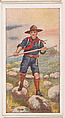 Card 27, How to Hide a Trail, from the Boy Scouts series (E41), issued by the Scout Gum Company or to promote Harlequin Taffy Candy, Scout Gum Company, Rochester, New York or American, Commercial color lithograph