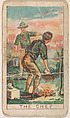 The Chef, from the Boy Scouts series (E42) for the Fisher Candy Co., Fisher Candy Co., Philadelphia  American, Commercial color lithograph