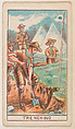 Trenching, from the Boy Scouts series (E42) for the Fisher Candy Co., Fisher Candy Co., Philadelphia  American, Commercial color lithograph