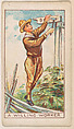 A Willing Worker, from the Boy Scouts series (E42) for the Fisher Candy Co., Fisher Candy Co., Philadelphia  American, Commercial color lithograph