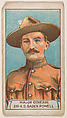 Major General Sir R.S. Baden Powell, from the Boy Scouts series (E42) for the Fisher Candy Co., Fisher Candy Co., Philadelphia  American, Commercial color lithograph