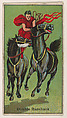 Double Bareback, from The Circus series (E44) issued by Messer's Gum, Messer's Gum American, Commercial color lithograph