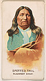 Spotted Tail, Blackfeet Sioux, from the Indian Pictures series (E46) issued by The Philadelphia Caramel Company, Philadelphia Caramel Co., Camden, New Jersey  American, Commercial color lithograph