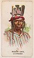 Noon Day, Chippeway, from the Indian Pictures series (E46) issued by The Philadelphia Caramel Company, Philadelphia Caramel Co., Camden, New Jersey  American, Commercial color lithograph
