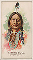 Sitting Bull, Dakota Sioux, from the Indian Pictures series (E46) issued by The Philadelphia Caramel Company, Philadelphia Caramel Co., Camden, New Jersey  American, Commercial color lithograph