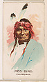 Red Bird, Chippeway, from the Indian Pictures series (E46) issued by The Philadelphia Caramel Company, Philadelphia Caramel Co., Camden, New Jersey American, Commercial color lithograph