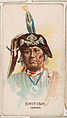 British, Ioway, from the Indian Pictures series (E46) issued by The Philadelphia Caramel Company, Philadelphia Caramel Co., Camden, New Jersey  American, Commercial color lithograph