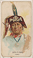 British, Iowa, from the Indian Pictures series (E46) issued by The Philadelphia Caramel Company, Philadelphia Caramel Co., Camden, New Jersey  American, Commercial color lithograph