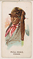 Bull Head, Pawnee, from the Indian Pictures series (E46) issued by The Philadelphia Caramel Company, Philadelphia Caramel Co., Camden, New Jersey  American, Commercial color lithograph
