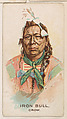 Iron Bull, Crow, from the Indian Pictures series (E46) issued by The Philadelphia Caramel Company, Philadelphia Caramel Co., Camden, New Jersey  American, Commercial color lithograph