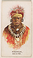 Keokuk, Sac & Fox, from the Indian Pictures series (E46) issued by The Philadelphia Caramel Company, Philadelphia Caramel Co., Camden, New Jersey American, Commercial color lithograph