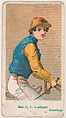 Mrs. G. L. Lorillard, American, from the Jockey Caramels series (E47) for the American Caramel Company, American Caramel Company, Philadelphia  American, Commercial color lithograph