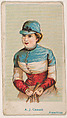 A.J. Cassatt, American, from the Jockey Caramels series (E47) for the American Caramel Company, American Caramel Company, Philadelphia  American, Commercial color lithograph