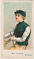 William Lakeland, American, from the Jockey Caramels series (E47) for the American Caramel Company, American Caramel Company, Philadelphia  American, Commercial color lithograph