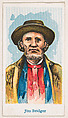 Jim Bridger, from the Wild West Caramels series (E49) for the American Caramel Company, American Caramel Company, Philadelphia  American, Commercial color lithograph