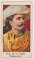 Colonel W.F. Cody, "Buffalo Bill," from the Wild West Gum series (E50) for John H. Dockman & Son, John H. Dockman & Son, Baltimore  American, Commercial color lithograph