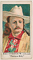 Major Gordon W. Lillie, from the Wild West Gum series (E50) for John H. Dockman & Son, John H. Dockman & Son, Baltimore  American, Commercial color lithograph