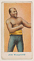 Joe Walcott, from the Prize Fighter Caramels series (E75) for the American Caramel Company, American Caramel Company, Philadelphia  American, Commercial color lithograph