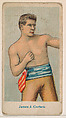 James J. Corbett, from the Prize Fighter Caramels series (E76) for the American Caramel Company, American Caramel Company, Philadelphia  American, Commercial color lithograph