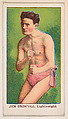 Jem Driscoll, Lightweight, from the Prize Fighter Caramels series (E77) for the American Caramel Company, American Caramel Company, Philadelphia  American, Commercial color lithograph