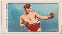 Tommy Burns, Heavyweight, from the Prize Fighter Caramels series (E77) for the American Caramel Company, American Caramel Company, Philadelphia American, Commercial color lithograph