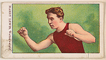 Harry Lewis, Welterweight, from the Prize Fighter Caramels series (E77) for the American Caramel Company, American Caramel Company, Philadelphia American, Commercial color lithograph