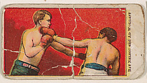 Bat Nelson and Ad Wolgast, from the Prize Fighter Caramels series (E77) for the American Caramel Company, American Caramel Company, Philadelphia American, Commercial color lithograph