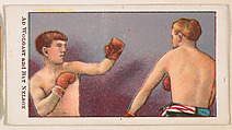 Ad Wolgast and Bat Nelson, from the Prize Fighter Caramels series (E77) for the American Caramel Company, American Caramel Company, Philadelphia American, Commercial color lithograph