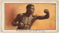 Joe Jeanette, Left Guard for Head, from the 27 Scrappers series (E79) for the Philadelphia Caramel Company, Philadelphia Caramel Co., Camden, New Jersey  American, Commercial color lithograph