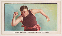 Tommy Burns, Principal Fighting Attitude, from the 27 Scrappers series (E79) for the Philadelphia Caramel Company, Philadelphia Caramel Co., Camden, New Jersey  American, Commercial color lithograph