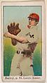 Bailey, Pitcher, St. Louis, American League, from the Baseball Caramels series, type 1 (E90-1) for the American Caramel Company, American Caramel Company, Philadelphia  American, Photolithograph