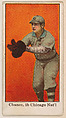 Chance, 1st Base, Chicago, National League, from the Baseball Caramels series, type 1 (E90-1) for the American Caramel Company, American Caramel Company, Philadelphia  American, Photolithograph