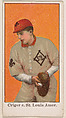 Criger, Catcher, St. Louis, American League, from the Baseball Caramels series, type 1 (E90-1) for the American Caramel Company, American Caramel Company, Philadelphia  American, Photolithograph