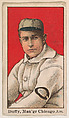 Duffy, Manager, Chicago, American League, from the Baseball Caramels series, type 1 (E90-1) for the American Caramel Company, American Caramel Company, Philadelphia  American, Photolithograph