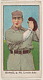 Howell, Pitcher, St. Louis, American League, from the Baseball Caramels series, type 1 (E90-1) for the American Caramel Company, American Caramel Company, Philadelphia American, Photolithograph