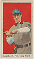 Leach, Center Field, Pittsburgh, National League, from the Baseball Caramels series, type 1 (E90-1) for the American Caramel Company, American Caramel Company, Philadelphia  American, Photolithograph
